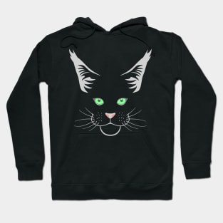 Maine Coon Cat Head Hoodie